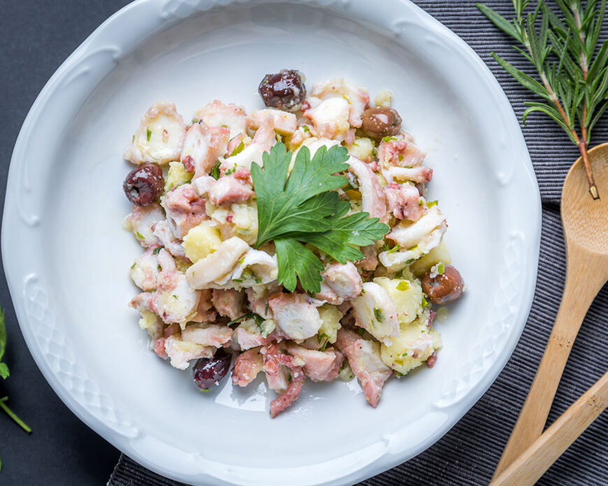 Insalata di polipo e patate